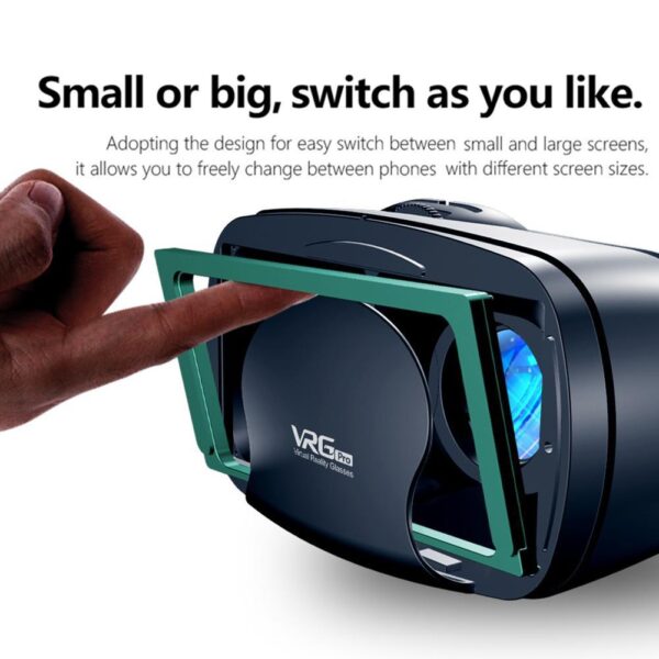 VR Helmet 3D Glasses Virtual Reality Support 0-800 Myopia For Smartphone Smart Phone Headset - Image 7