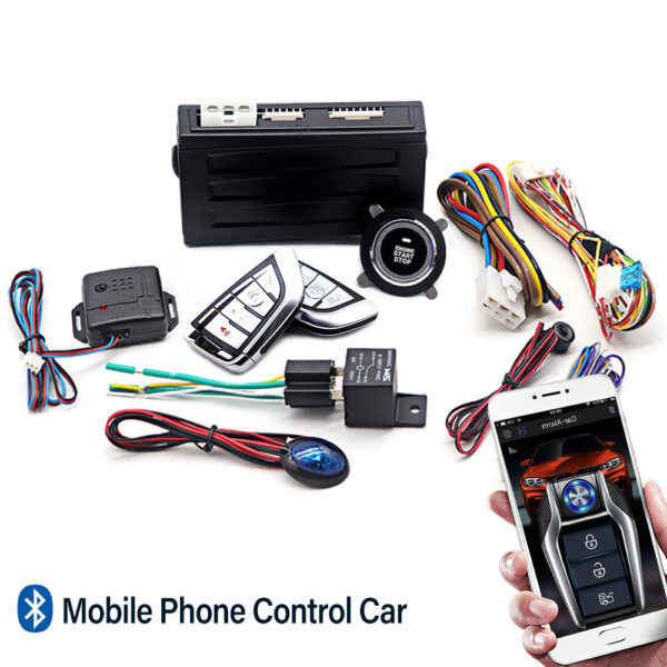 One-key Remote Start Car Alarm Universal Mobile Phone APP Car Control System - Image 5
