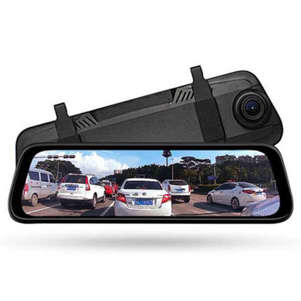 Streaming Dashcam HD Rearview Mirror Dual Lens Reversing Video - Image 2